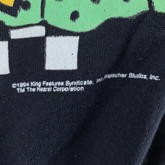 Vintage 1994 Betty Boop Diner Cartoon Sweatshirt Medium Juke Box Crewneck 90s - Picture 3 of 8